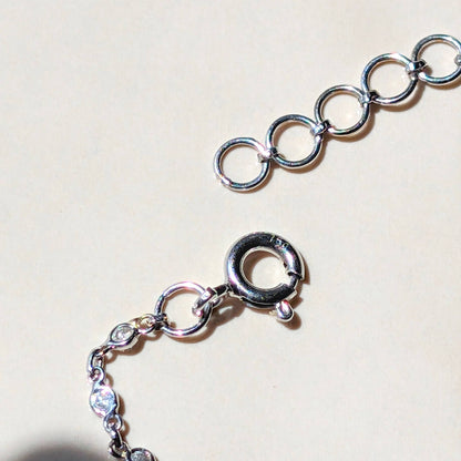 The Nova Link Bracelet – 18K White Gold with Natural Diamonds